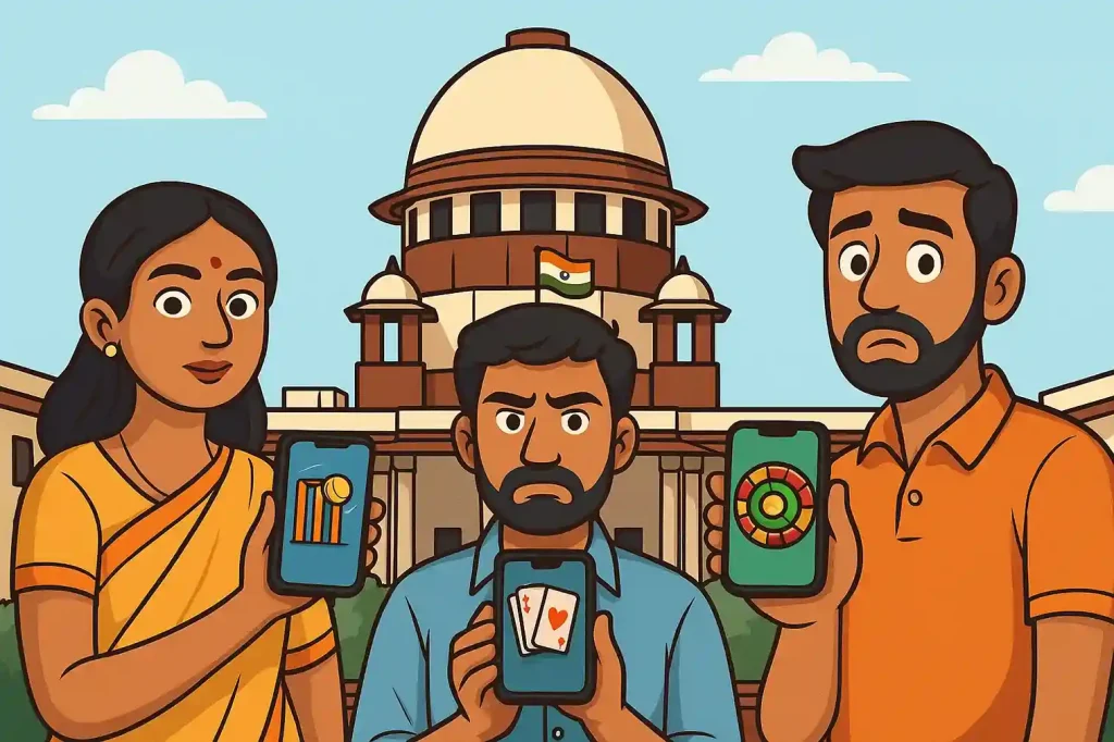 भारतीय सुप्रीम कोर्ट ने गेमिंग ऐप्स के विरोध में खिलाड़ियों के साथ किया समझौता