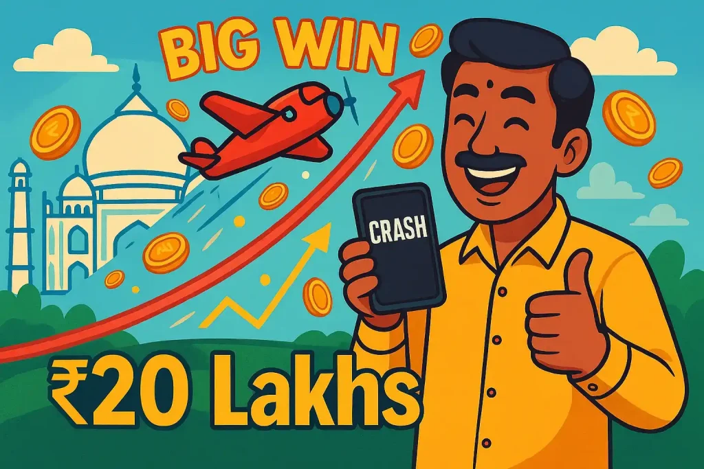 1xGames Crash ₹20 lakhs